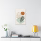 Floating Foliage Canvas Print
