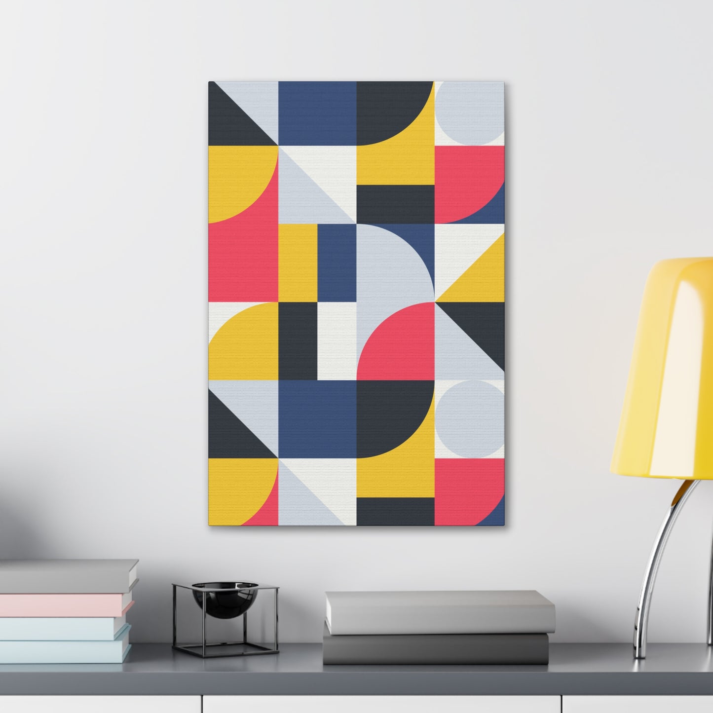 Bauhaus Balance Canvas Print