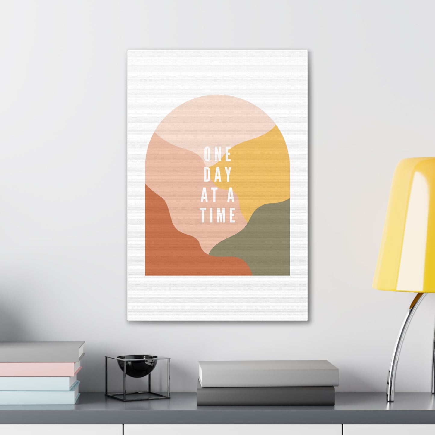 One Day At A Time Canvas Print