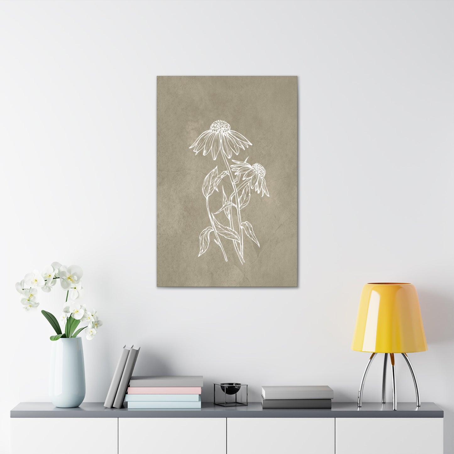 Romantic Sketch 2 Canvas Print