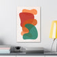 Soft Shapes 2 Canvas Print