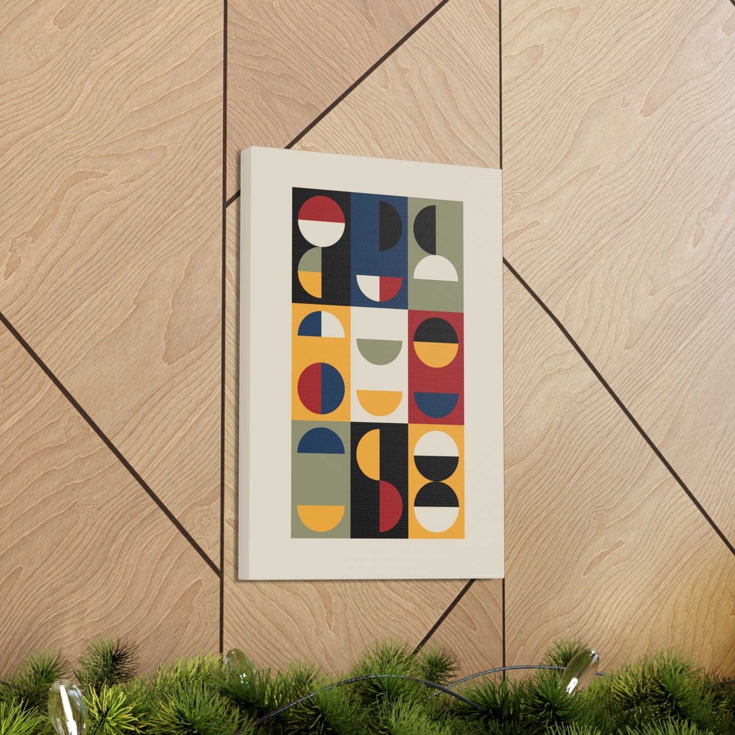 Mod Dimensions 4 Canvas Print