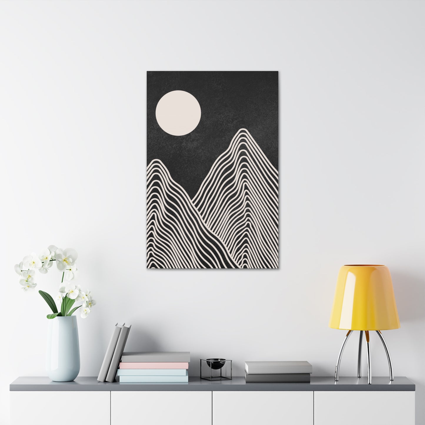 Twilight Peaks 2 Canvas Print