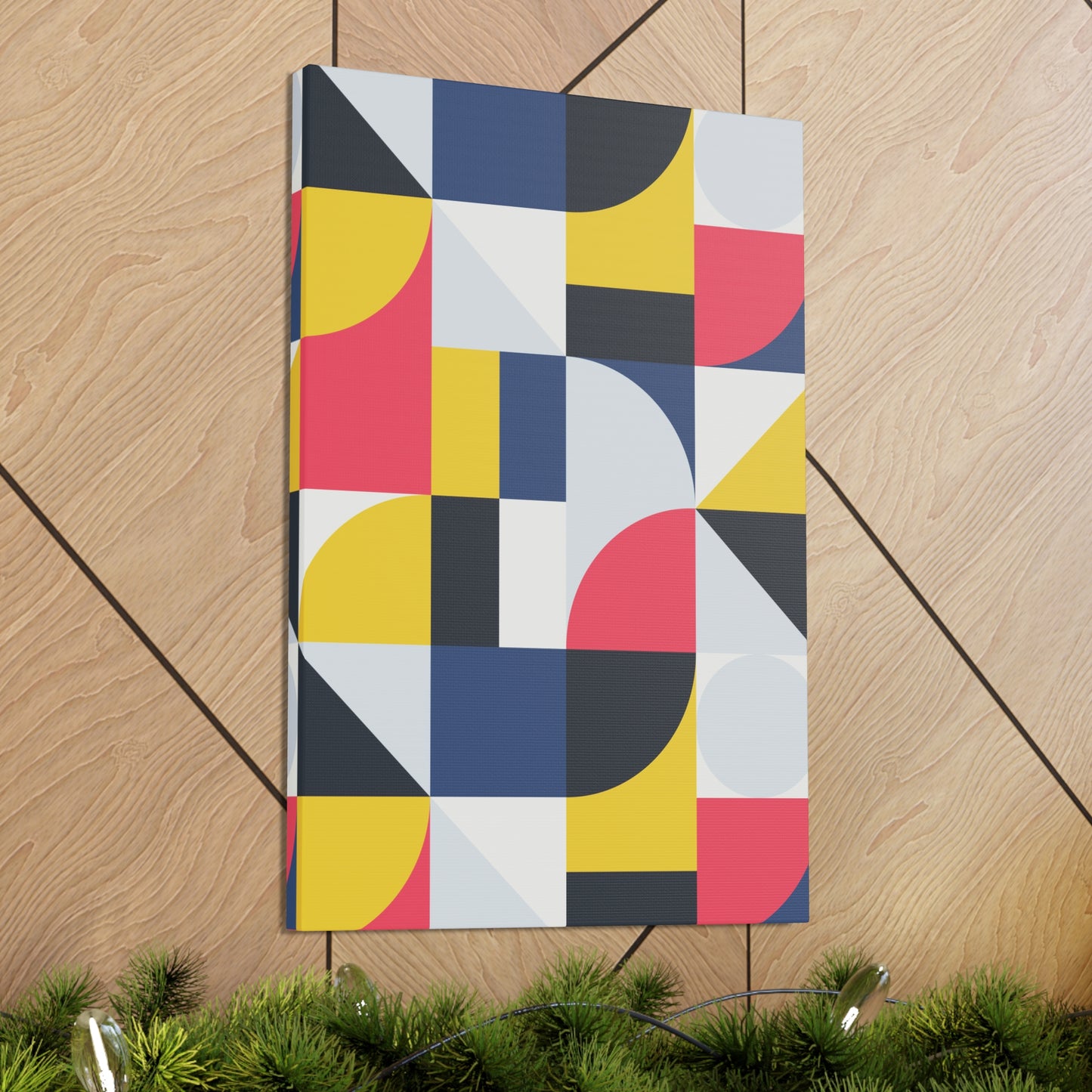 Bauhaus Balance Canvas Print