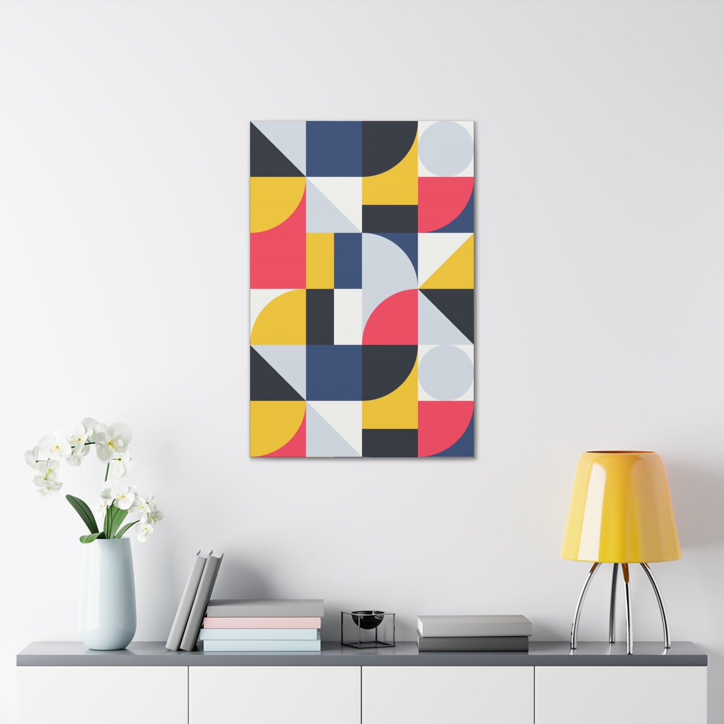 Bauhaus Balance Canvas Print