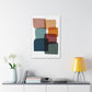 Cubist Curiosity Canvas Print