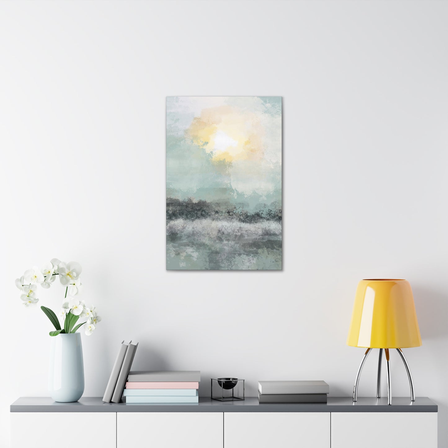 Solitude in Sunrise Canvas Print