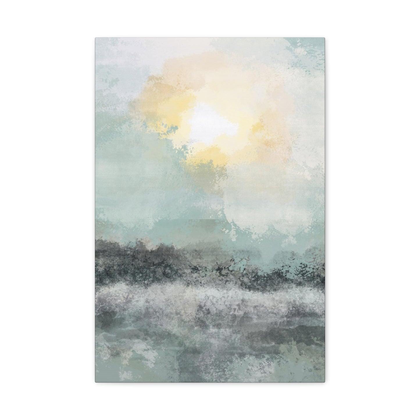 Solitude in Sunrise Canvas Print