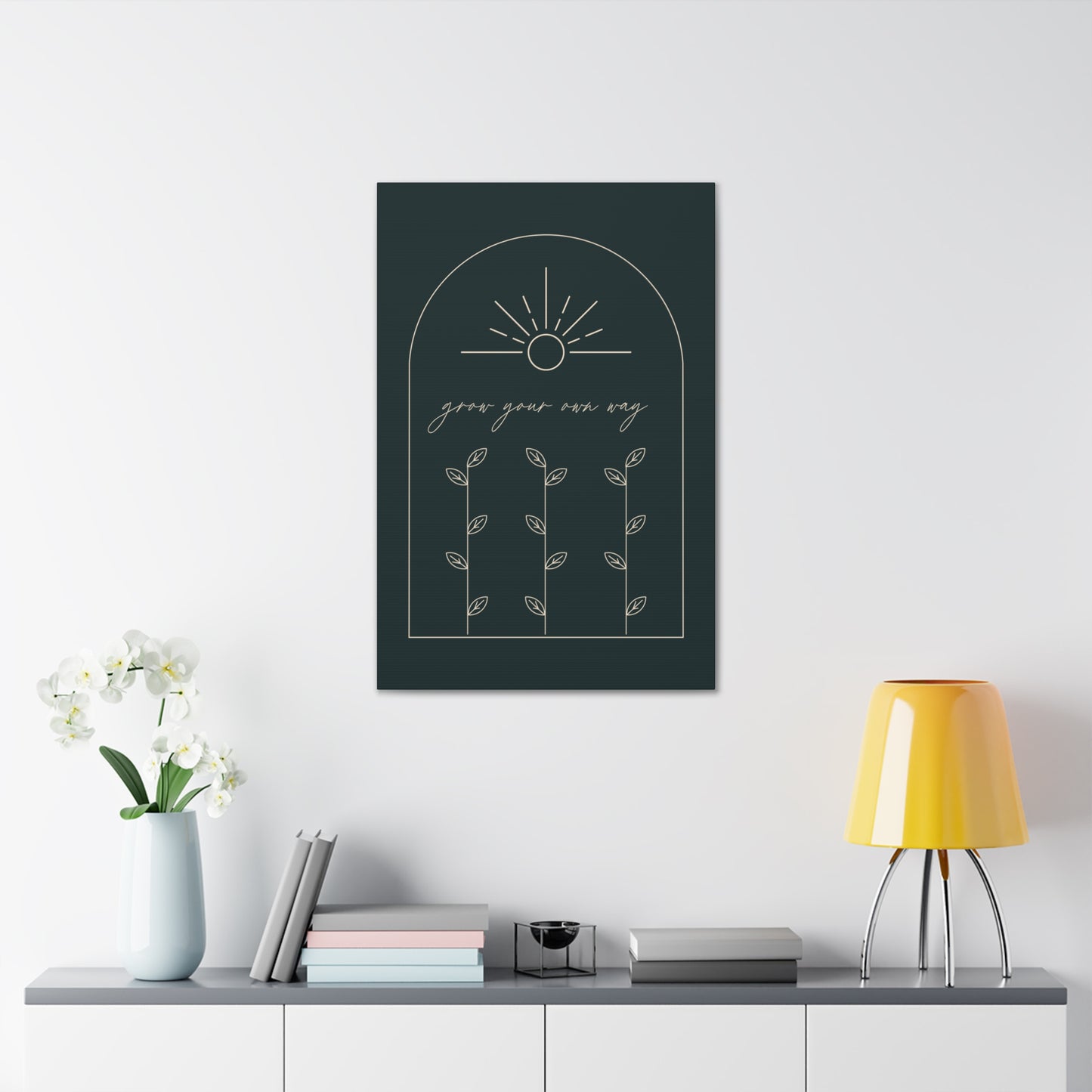 Grow Your Own Way Canvas Print