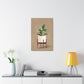 Potted Peace Lily Canvas Print