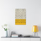 Boomerang Beat Canvas Print