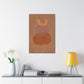 Pebble Stack in Orange Canvas Print