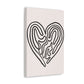 Path of the Heart Canvas Print