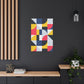 Bauhaus Balance Canvas Print
