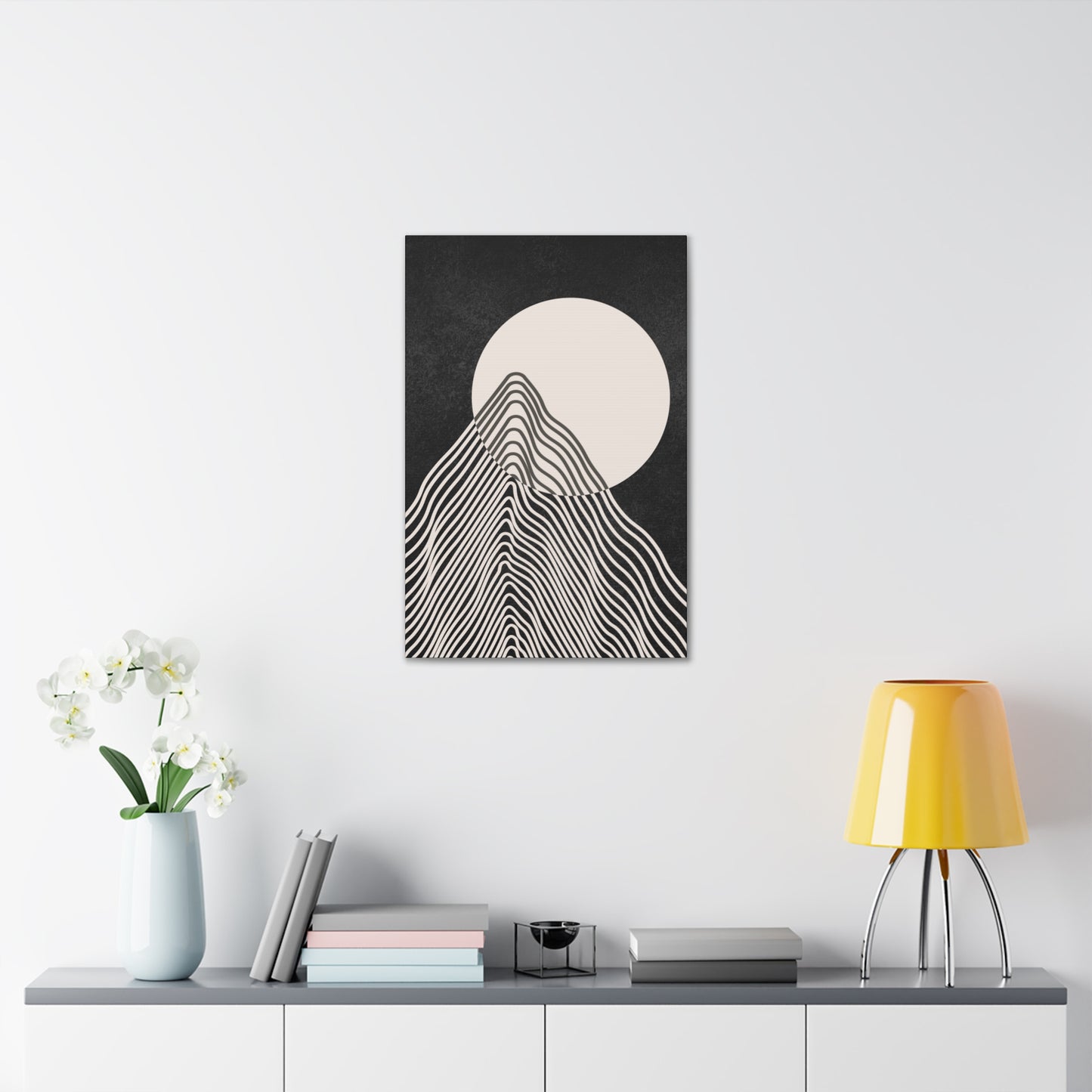 Twilight Peaks 1 Canvas Print