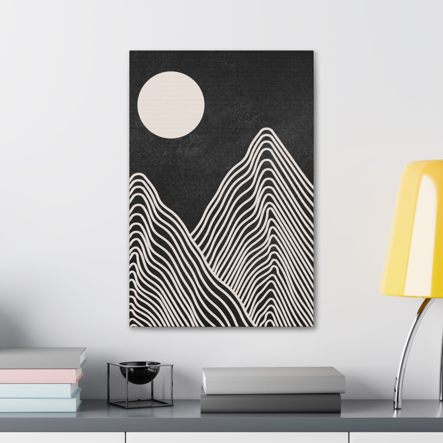 Twilight Peaks 2 Canvas Print