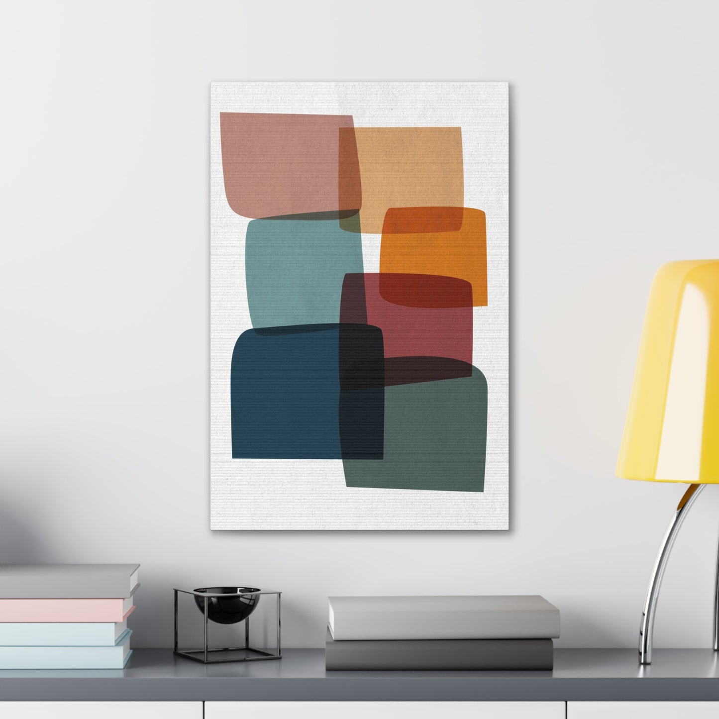 Cubist Curiosity Canvas Print