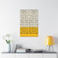 Boomerang Beat Canvas Print