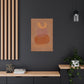 Pebble Stack in Orange Canvas Print