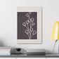 Botanical Brown 3 Canvas Print